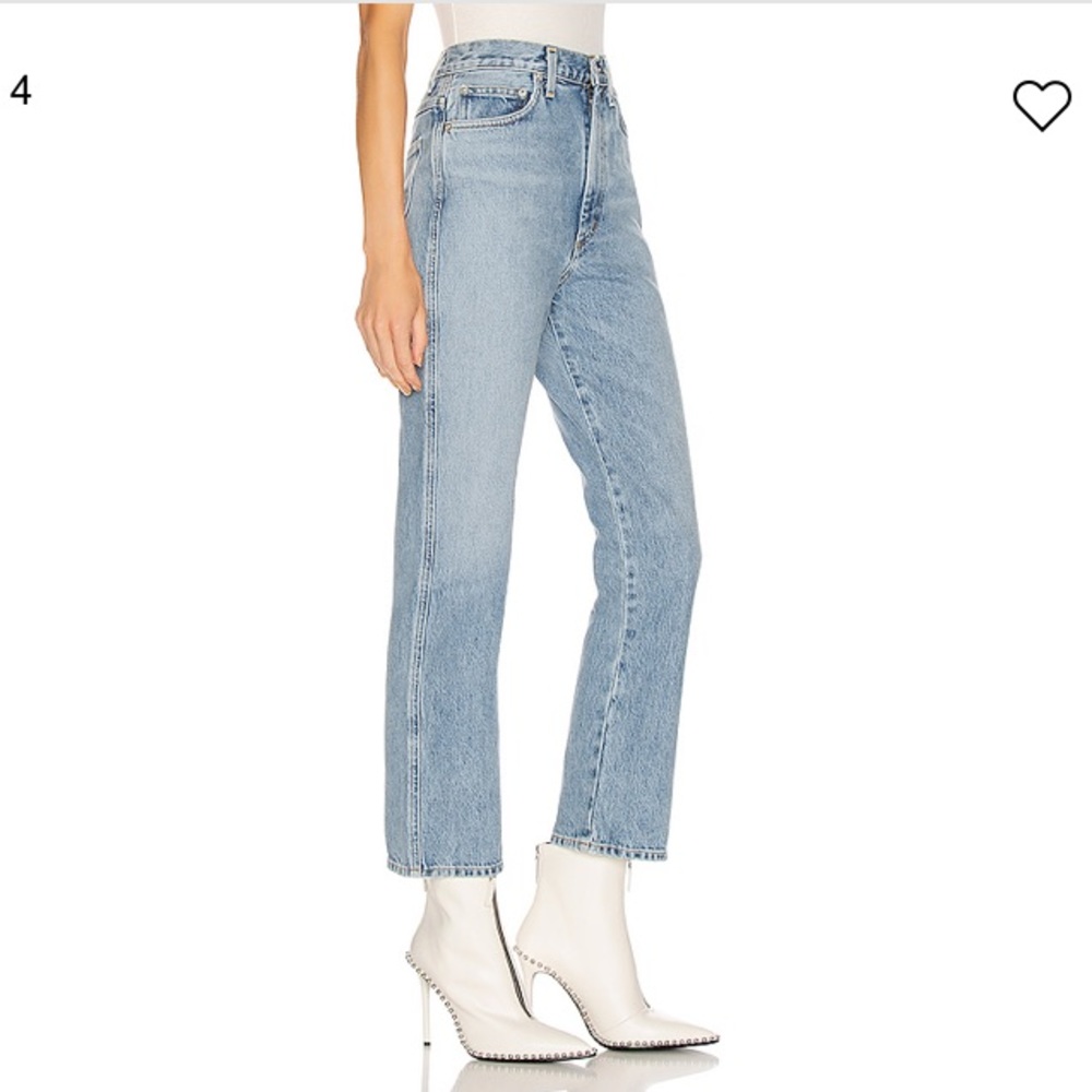 AGOLDE High Rise Pinch Waist Jeans